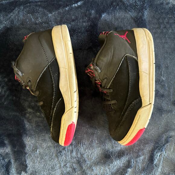 Air Jordan Flight Toddler Shoes US 8C Black Pink Gray Athletic Basketball Sports - Picture 2 of 10